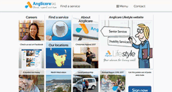 Desktop Screenshot of anglicare-tas.org.au